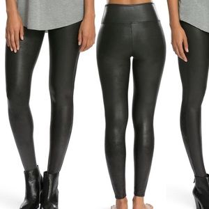 SPANX Faux Leather Leggings